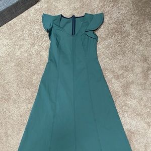 SEA Full Length Green Dress